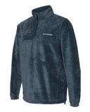 Columbia Steens Mountain Quarter Zip Fleece Custom Embroidered 162019 Navy